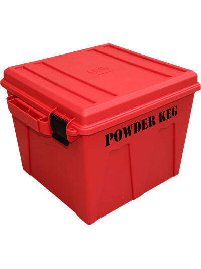 MTM Reloading Powder Storage Container Red