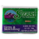 Sierra 7407C Tipped MatchKing  6.5Creedmoor 107gr Tipped MatchKing 500/Box