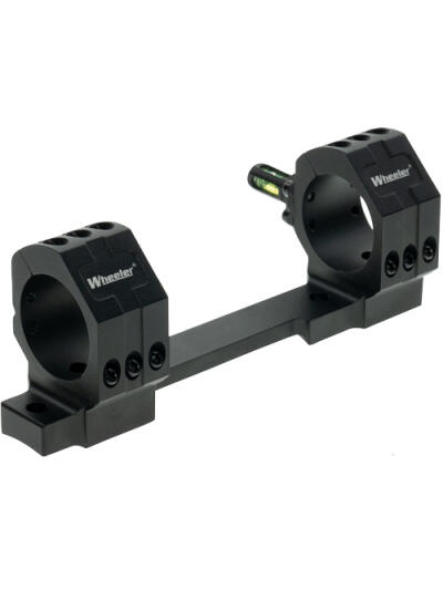 WHEELER 1 PIECE SCOPE MOUNT - REM 700 SA 30MM HIGH BLACK