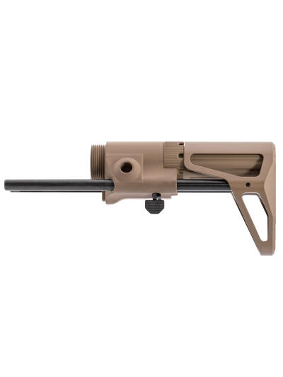 Maxim Defense MXM47503 CQB Gen 7 Stock For AR-15, 4 Position Collapsible, 7075 Aluminum Housing, Flat Dark Earth Mil-Spec Anodized Finish