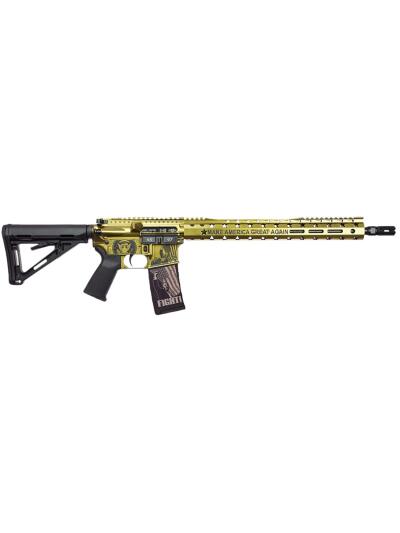 BLACK RAIN SPEC15 RIA 5.56 16IN BBL GOLD FX  CERAKOTE 15IN MLOK 30RD TRUMP RIFLE