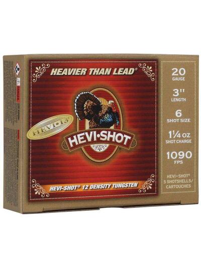 HEVI-SHOT HEVI-13 20GA 3IN 1-1/4OZ #6 5 RD/BX 10 BX/CS