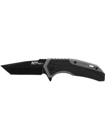S&W KNIFE M&P SHIELD 2.8" - TANTO SPRING ASSIST BLACK