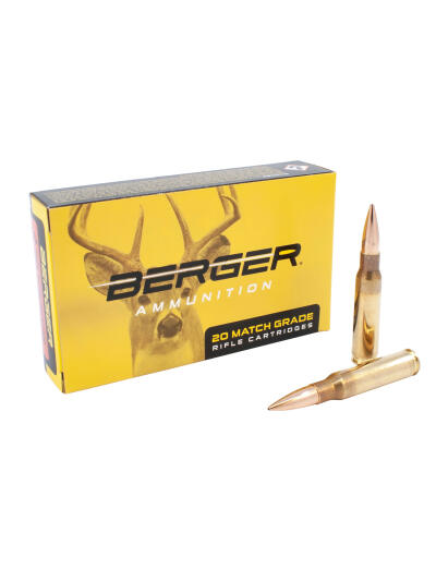 Berger Bullets 60040 Classic Hunter  308Win 168gr Hybrid Boat Tail 20 Per Box/10 Case