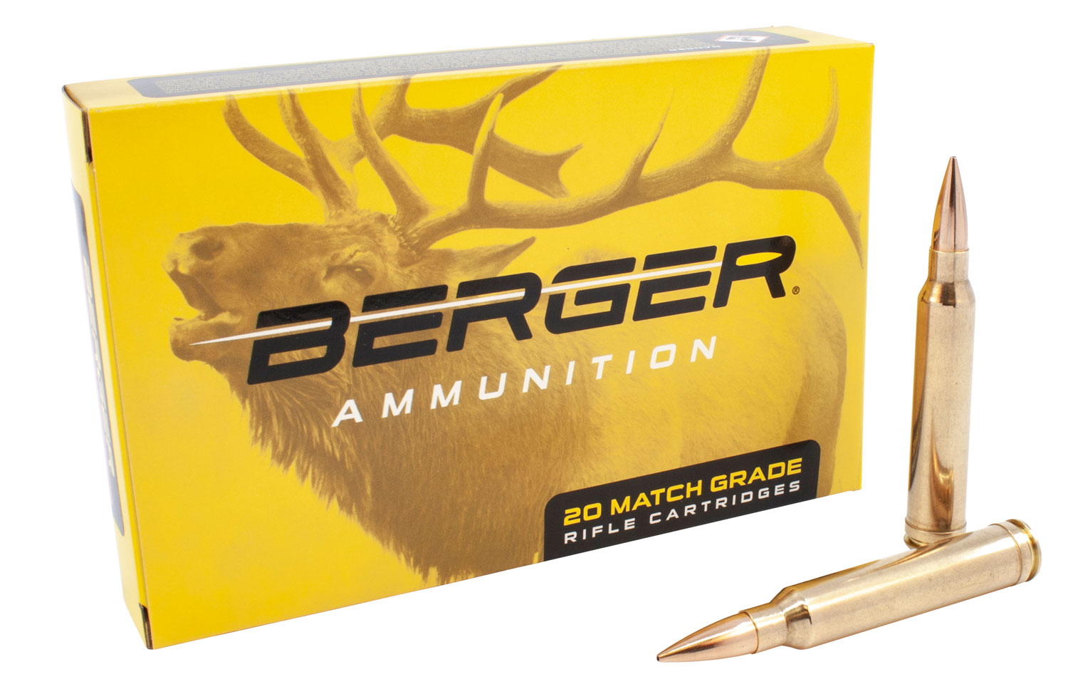 Berger Bullets 70010 Classic Hunter 300Win Mag 168gr Hybrid Boat Tail 20 Per Box/10 Case