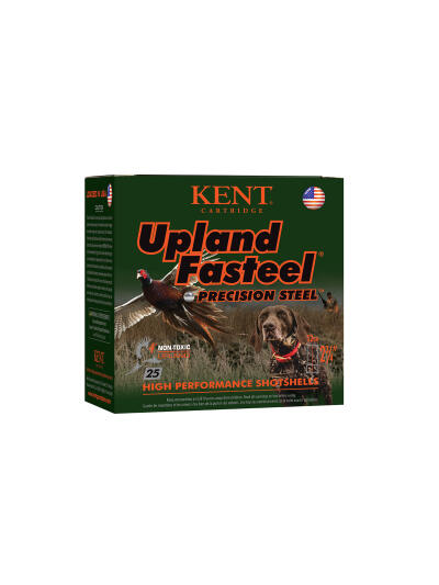 Kent Cartridge K122US326 Upland Fasteel  12Gauge 2.75" 1 1/8oz 6Shot 25 Per Box/10 Case