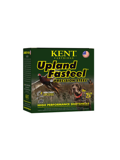 Kent Cartridge K202US246 Upland Fasteel  20Gauge 2.75" 7/8oz 6Shot 25 Per Box/10 Case