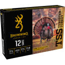 Browning Ammo B193921240 TSS Tungsten Turkey 12Gauge 3.50" 2 1/4oz Tungsten 7/9Shot 5 Per Box/10 Case