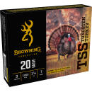 Browning Ammo B193922037 TSS Tungsten Turkey 20Gauge 3" 1 1/2oz Tungsten 7Shot 5 Per Box/10 Case