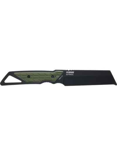 SCHRADE KNIFE OUTBACK CLEAVER - FIXED 3.6" BLACK/GREEN
