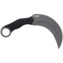 SCHRADE KNIFE BONEYARD 5.2" - FIXED KARAMBIT MATTE SS/BLACK