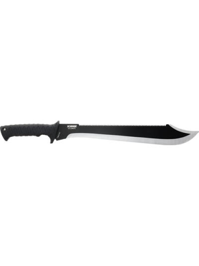 SCHRADE KNIFE DECIMATE SAWBACK - MACHETE 14.5" SS/BLACK