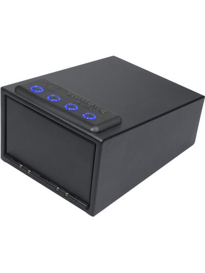 Bulldog Magnum LED Quick Vault Black 11.5x 8 x5.5 in.