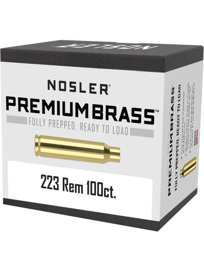 Nosler Custom Brass .223 Rem. 100 pk.