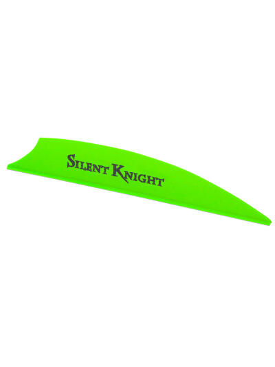 Flex Fletch Silent Knight Vanes Flo Green 3 in. 36 pk.
