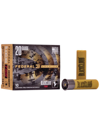 Federal PWBTSSX20939 Black Cloud TSS 20Gauge 3" 1oz Steel Tungsten 3/9Shot 10 Per Box/10 Case