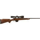 Howa M1100 Walnut Hunter GamePro Rifle 22 LR 18 in. Walnut w/ Scope