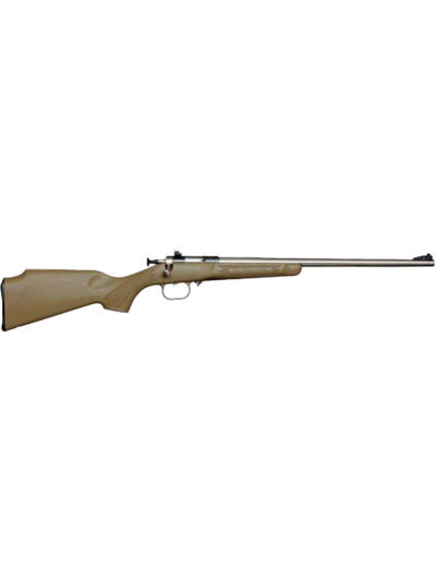 Keystone Crickett My First Rifle 22 LR 16 in. Tan Stainless RH