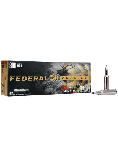Federal P300WSMTA1 Premium Terminal Ascent 300WSM 200gr 20 Per Box/10 Case
