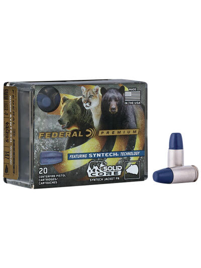 Federal P9SHC1 Premium  9mmLuger+P 147gr Solid Core Synthetic Flat Nose 20 Per Box/10 Case