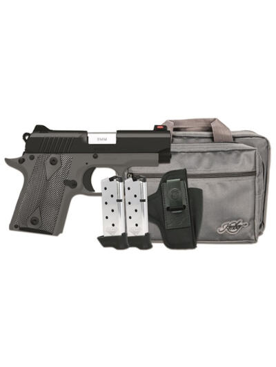 Kimber Micro 9 RTC Bundle 9mm 3.15 Shadow Ghost w/Holster and 2 Tac-Mags 7rd