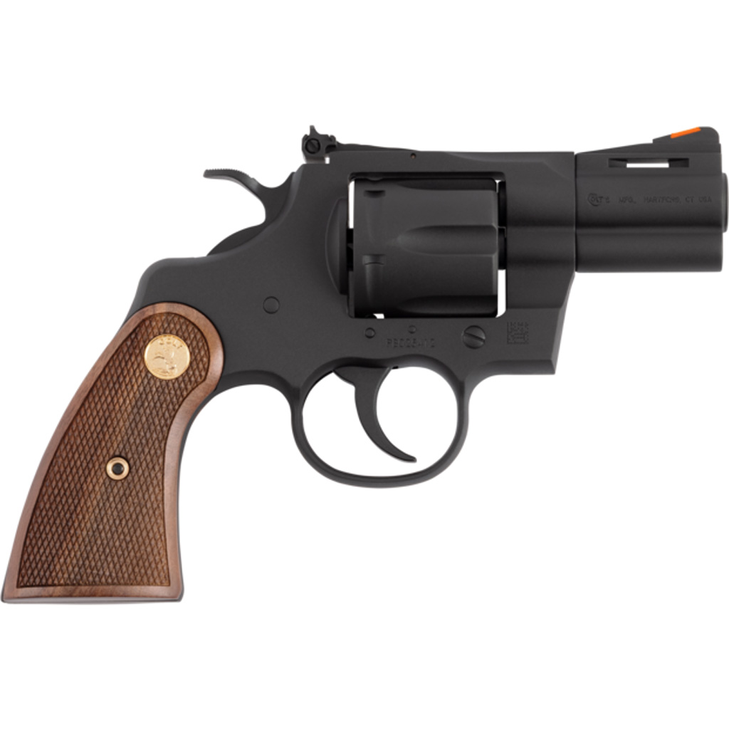 Colt Python Revolver 357 Mag 2.5 in. Matte Blue Walnut Grip 6rd. - Image 3