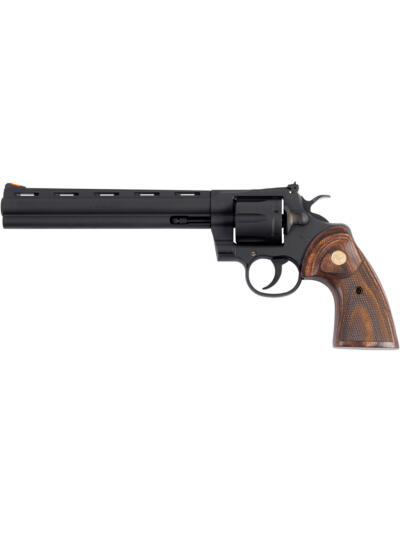 Colt Python Revolver 357 Mag 8 in. Matte Blue Walnut Grip 6rd.