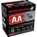 Winchester Ammo AA128VP AA Light Target 12Gauge 2.75" 1 1/8oz 8Shot 100 Bx/2 Case *Value Pack