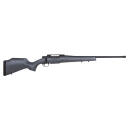 Mossberg 28101 Patriot Long Range Hunter 308 Win Caliber with 5+1 Capacity, 22" Barrel, Threaded/Fluted Matte Blued Metal Finish & Sniper Gray Fixed Monte Carlo Stock Right Hand (Full Size)