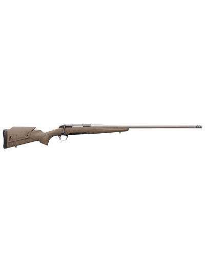 Browning 035514282 X-Bolt Western Hunter Long Range 6.5 Creedmoor 4+1 26" MB Matte Blued Spider Webbed Flat Dark Earth Cerakote Hard Core Fiber-Fusion with Adjustable Comb Stock Right Hand (Full Size)