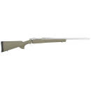 Howa HGR72513 M1500 Hogue Full Size 6.5 Creedmoor 5+1 22" Stainless Steel Threaded Barrel, Drilled & Tapped Stainless Steel Receiver, Hogue OverMolded OD Green Synthetic Stock, Right Hand