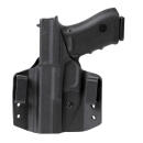 Uncle Mike's 54CCW84BGL CCW Holster OWB Black Boltaron Belt Slide Fits SCCY Fits 9" Barrel Left Hand