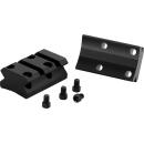 BROWNING X-BOLT II SCOPE BASE - 2PC BLACK WEAVER STYLE