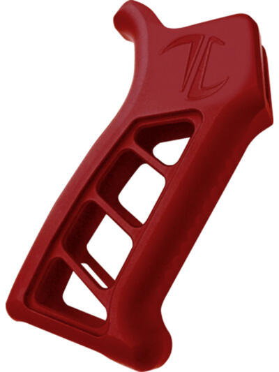 TIMBER CREEK OUTDOOR INC EARPGR Enforcer AR Pistol Grip Red Anodized with Clear Cerakote Aluminum