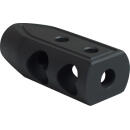 Timber Creek Outdoors 308HBBLC Heart Breaker Muzzle Brake Black Cerakote with 5/8"-24 tpi Threads for 308 Win AR-Platform