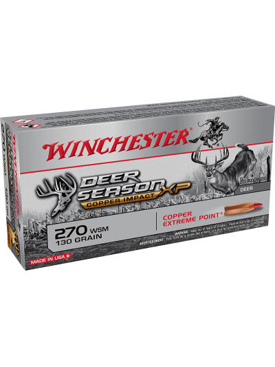 Copper Impact 270 WSM 130gr LF 20/bx