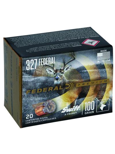 Federal P327SA Premium  327FederalMag 100gr Swift A Frame 20 Per Box/10 Case
