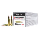 Nosler 65180 Varmageddon  22Nosler 62gr Flat Base Hollow Point 50 Per Box/5 Case