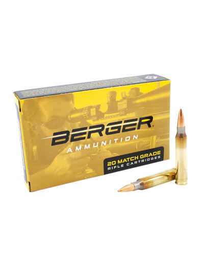 Berger Bullets 23030 Tactical Rifle 223Rem 77gr Open Tip Match 20 Per Box/10 Case