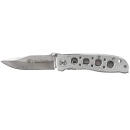 Smith & Wesson Knives CK105HCP Extreme Ops  3.22" Folding Drop Point Plain 7Cr15MoV SS Blade Aluminum Handle Includes Pocket Clip