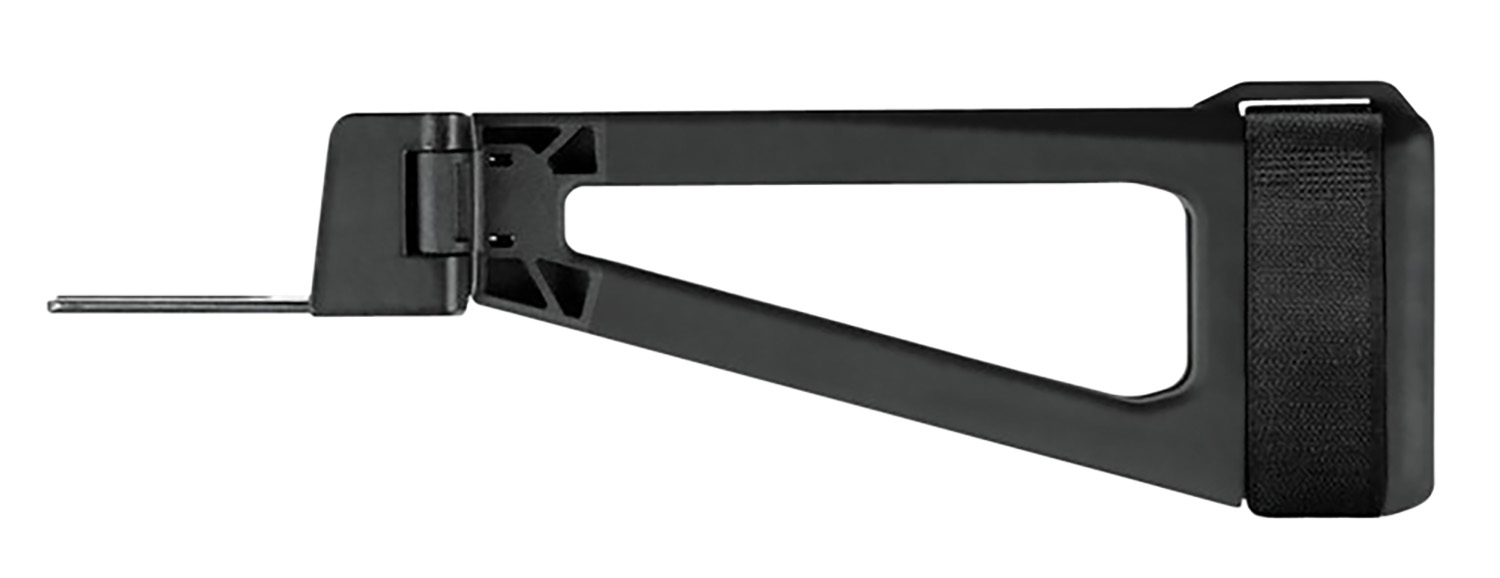 SB Tactical AKTF01SB AKTF Left Side Folding Black Synthetic with 11.75" OAL & Nylon Strap for AK-47, AK-74 (Tube Not Included)