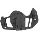 Uncle Mike's 79077 Apparition  IWB/OWB Belt Clip Mount Compatible w/Glock 43/43X/Springfield Hellcat Black Polymer Ambidextrous