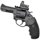 Charter Arms Model 13535 Mag Pug Large 3" .357 Magnum 5 Rounds Black/Black Combat Grip W/ Pic Rail & Micro Optic
