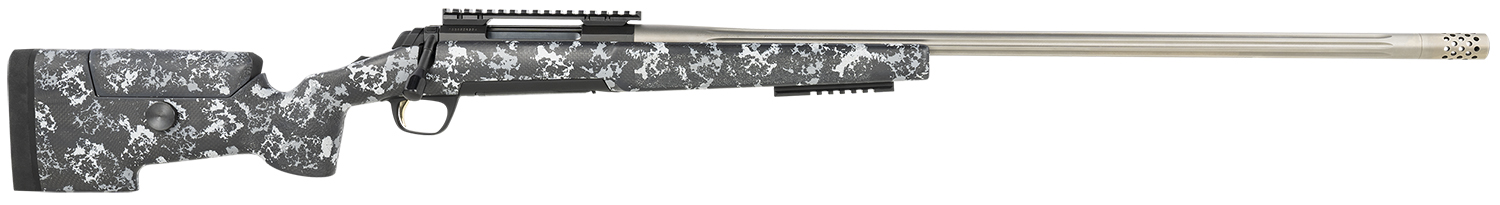 Browning 035451227 X-Bolt Target 7mm Rem Mag 3+1 26" Satin Gray/ 4.49" Fluted Barrel, Matte Blued Steel Receiver, Urban Carbon Ambush Camo/ Fixed McMillan A3-5 w/Adjustable Comb Stock, Right Hand