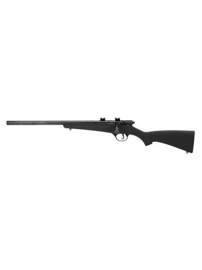 Savage Arms 13841 Left Hand Rascal FV-SR .22 LR Bolt Action Rifle 16" Single Shot Black