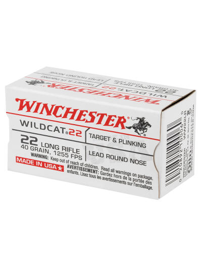 Winchester Ammo USA22LR USA Wildcat 22LR 40gr Lead Round Nose 5000rds *Sold by the case