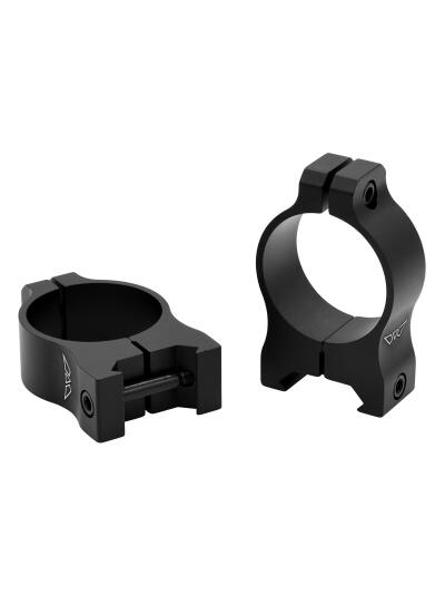 Warne V414M Scope Rings Vapor Matte Black 30mm Medium