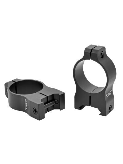 Warne V415M Scope Rings Vapor Matte Black 30mm High 0 MOA