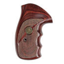 Pachmayr 63040 Renegade Grip Checkered Rosewood Laminate with Finger Grooves for S&W N Frame