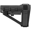 SB Tactical SBA4X01SB SBA4 X Black Adjustable Synthetic AR-Platform